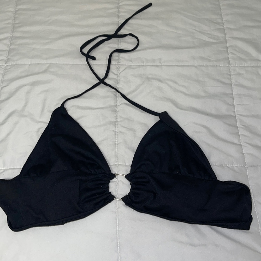 Black tie top.